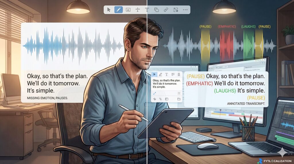 Audio meaning accuracy