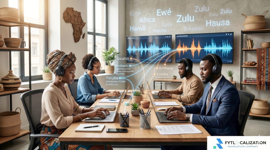 Audio Transcription in African Contexts